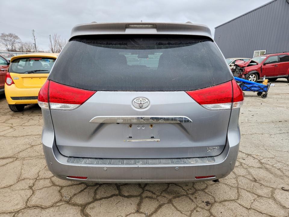 2012 Toyota Sienna VIN 5TDDK3DC2CS043032 COPART salvage auction — MECHANICAL, In - Bill Of Sale - Parts Only, sold $3,390 on 2026-07-04 (photo 6)