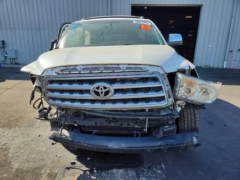 2010 Toyota Sequoia VIN 5TDYY5G19AS028417 COPART salvage auction — FRONT END, Fl - Cert Of Title Slvg Rebuildable, sold $2,800 on 2026-07-13 (photo 5)