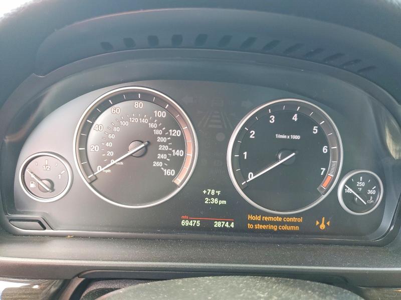2012 BMW 5 series VIN WBAXG5C59CDX03797 COPART salvage auction — SIDE, Other, sold $550 on 2026-07-13 (photo 9)
