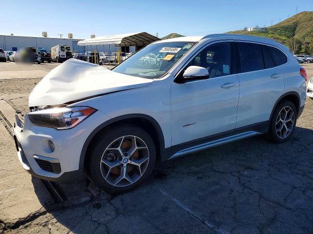 2018 BMW X1 VIN WBXHU7C34J5H40120 COPART salvage auction — Front End, CA - DIS/DLR/EXP ONLY CLEAN TITLE, sold $3,750 on 2026-03-16 (photo 1)