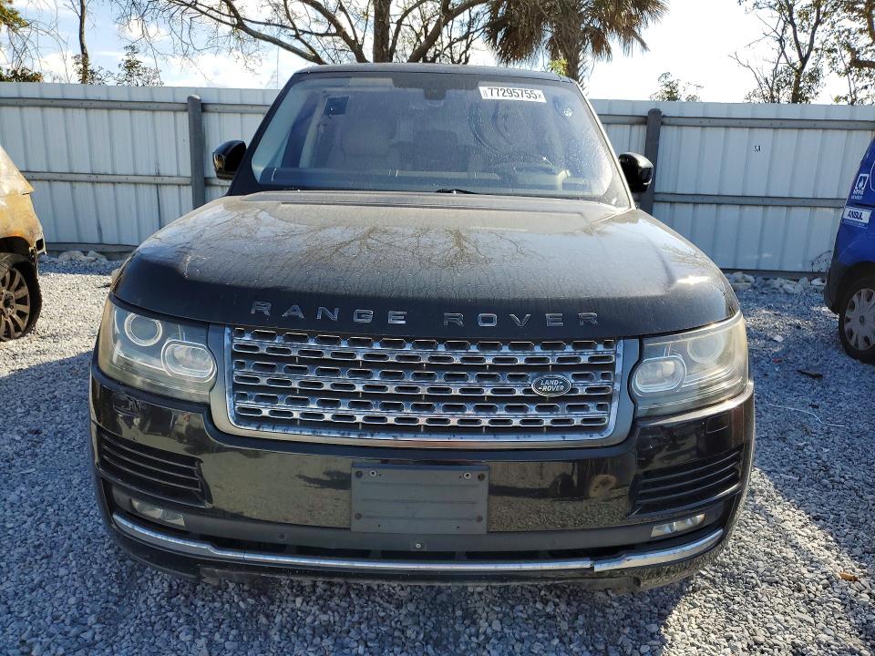 2016 Land rover RANGE ROVER VIN SALGS2EF8GA263741 COPART salvage auction — MINOR DENT/SCRATCHES, Nc - Certificate Of Title (P), sold $5,900 on 2026-07-28 (photo 5)