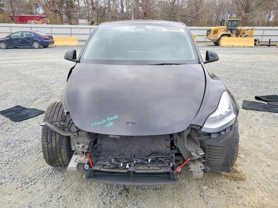 2022 Tesla Model y VIN 7SAYGDEE3NA007107 COPART salvage auction — FRONT END, Sc - Cert Of Title-Salvage, sold $4,650 on 2026-07-23 (photo 5)