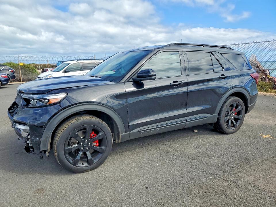 2022 Ford Explorer VIN 1FM5K8GC8NGC20138 COPART salvage auction — FRONT END, Hi - Certificate Of Salvage, sold $150 on 2026-07-27 (photo 1)