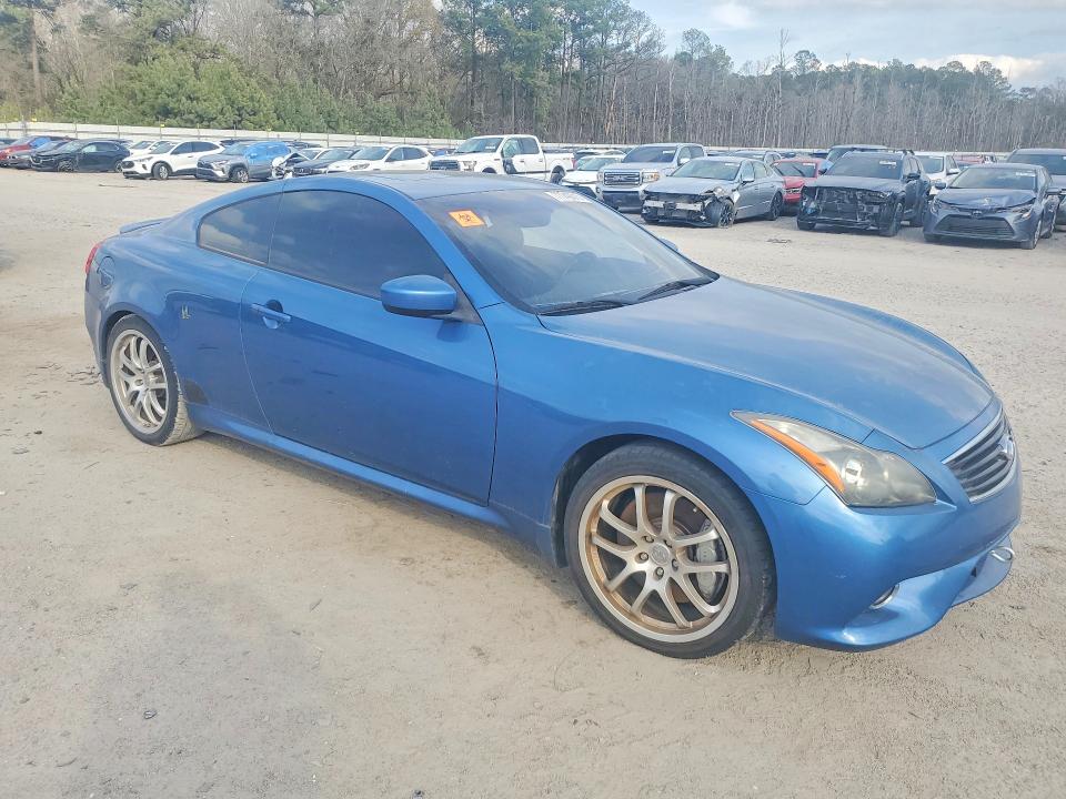 2012 Infiniti G VIN JN1CV6EK1CM421737 COPART salvage auction — WATER/FLOOD, Sc - Cert Of Title-Salvage Water, sold $1,600 on 2026-07-13 (photo 4)