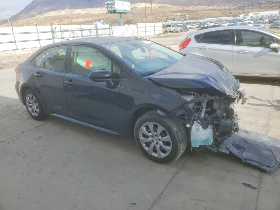 2022 Toyota Corolla VIN JTDEPMAE6NJ204550 COPART salvage auction — FRONT END, UT - SALVAGE CERTIFICATE, sold $2,850 on 2026-07-13 (photo 4)
