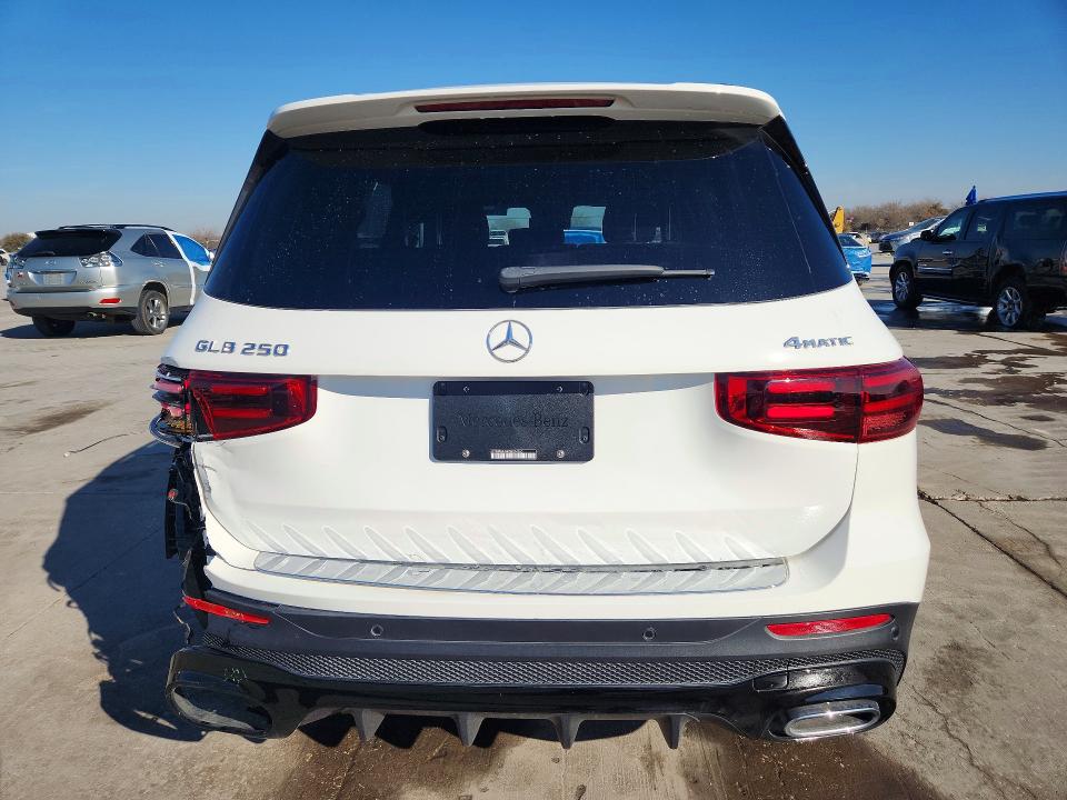 2024 Mercedes-benz Glb VIN W1N4M4HB4RW374763 COPART salvage auction — REAR END, Tx - Certificate Of Title, sold $10,200 on 2026-07-09 (photo 6)