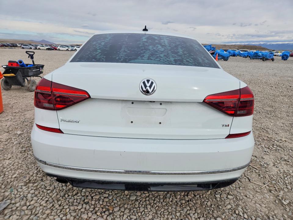 2018 Volkswagen Passat VIN 1VWAA7A32JC008858 COPART salvage auction — VANDALISM, Ut - Salvage Certificate, sold $3,300 on 2026-07-10 (photo 6)