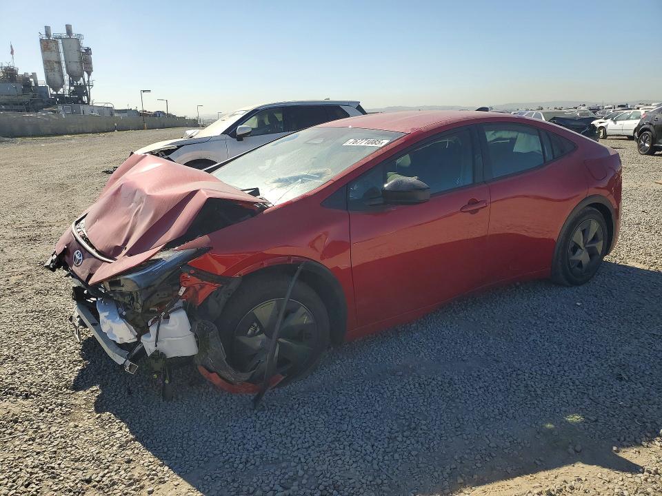 2026 Toyota Prius VIN JTDACACU5T3060603 COPART salvage auction — FRONT END, Ca - Salvage Certificate, sold $5,500 on 2026-07-17 (photo 1)