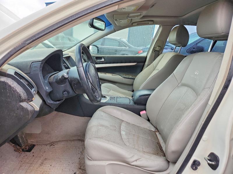 2008 Infiniti G VIN JNKBV61E08M207983 COPART salvage auction — SIDE, Ut - Certificate Of Title, sold $875 on 2026-07-10 (photo 7)