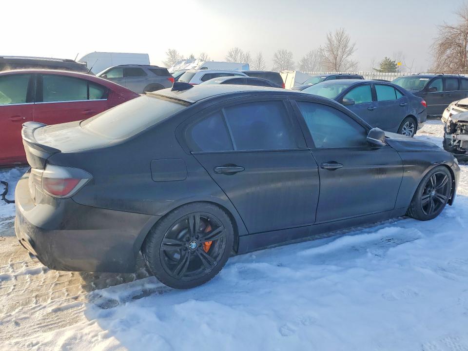 2012 BMW 3 series VIN WBA3A9C51CF270956 COPART salvage auction — UNDERCARRIAGE, On - Permit No Brand - Unfit, sold $1,950 on 2026-07-07 (photo 3)