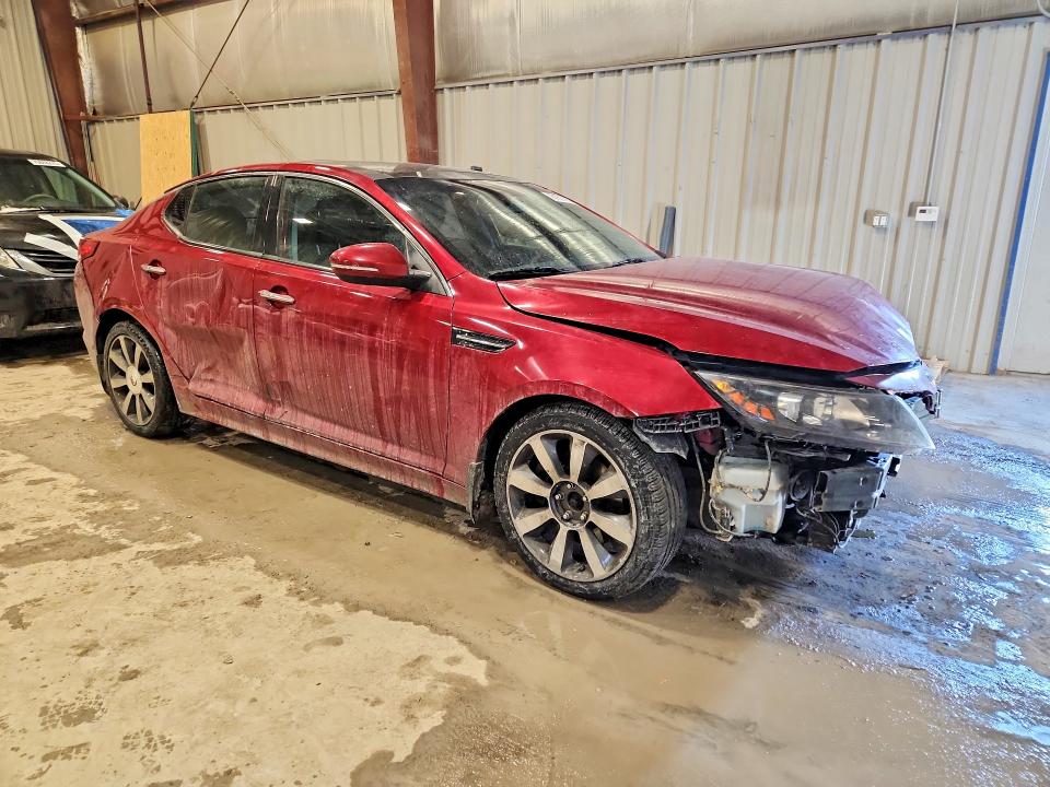 2012 Kia Optima VIN 5XXGR4A62CG025418 COPART salvage auction — FRONT END, Wv - Salvage Certificate, sold $275 on 2026-07-13 (photo 4)