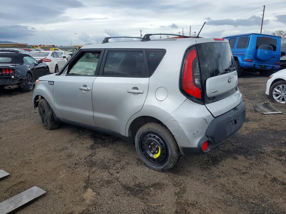 2015 Kia Soul VIN KNDJN2A26F7778224 COPART salvage auction — ALL OVER, HI - CERTIFICATE OF SALVAGE, sold $1 on 2026-07-20 (photo 2)