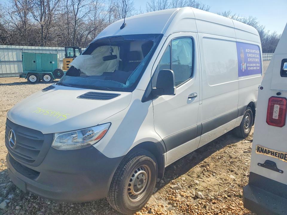2023 Mercedes-benz Sprinter VIN W1Y40BHYXPT129309 COPART salvage auction — SIDE, Mo - Salvage Certificate Of Title, sold $6,700 on 2026-07-07 (photo 1)