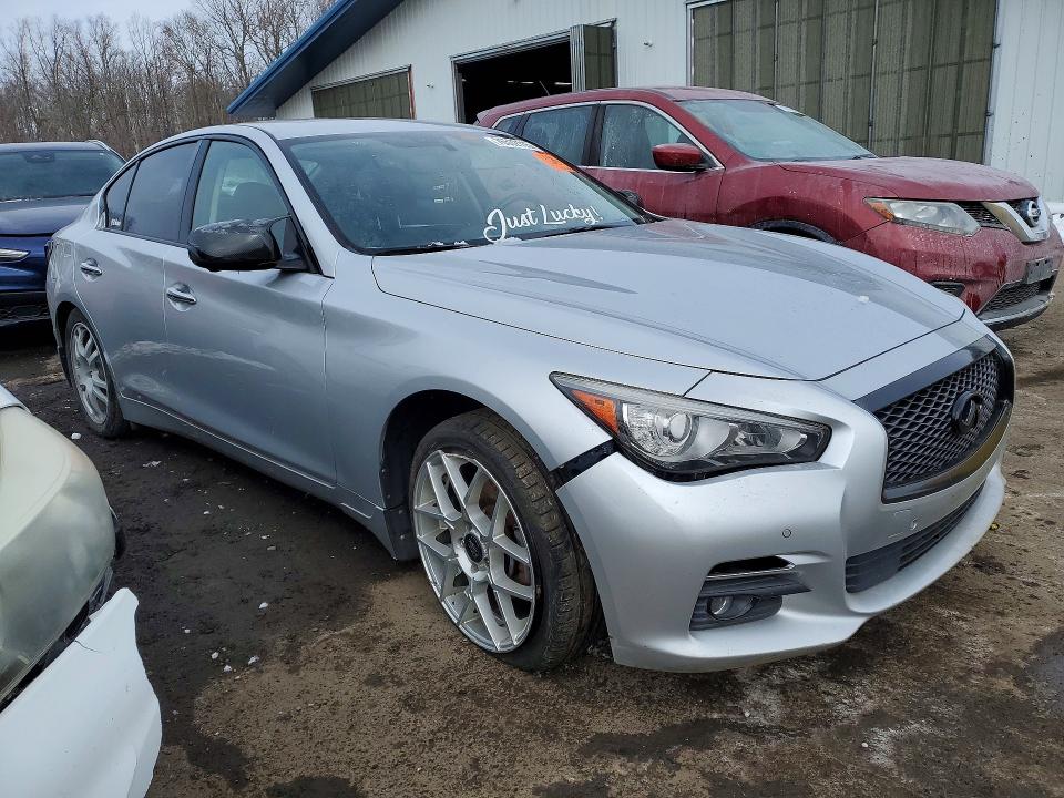 2017 Infiniti Q50 VIN JN1EV7AR9HM836491 COPART salvage auction — MINOR DENT/SCRATCHES, Ct - Certificate Of Title, sold $5,900 on 2026-07-27 (photo 4)