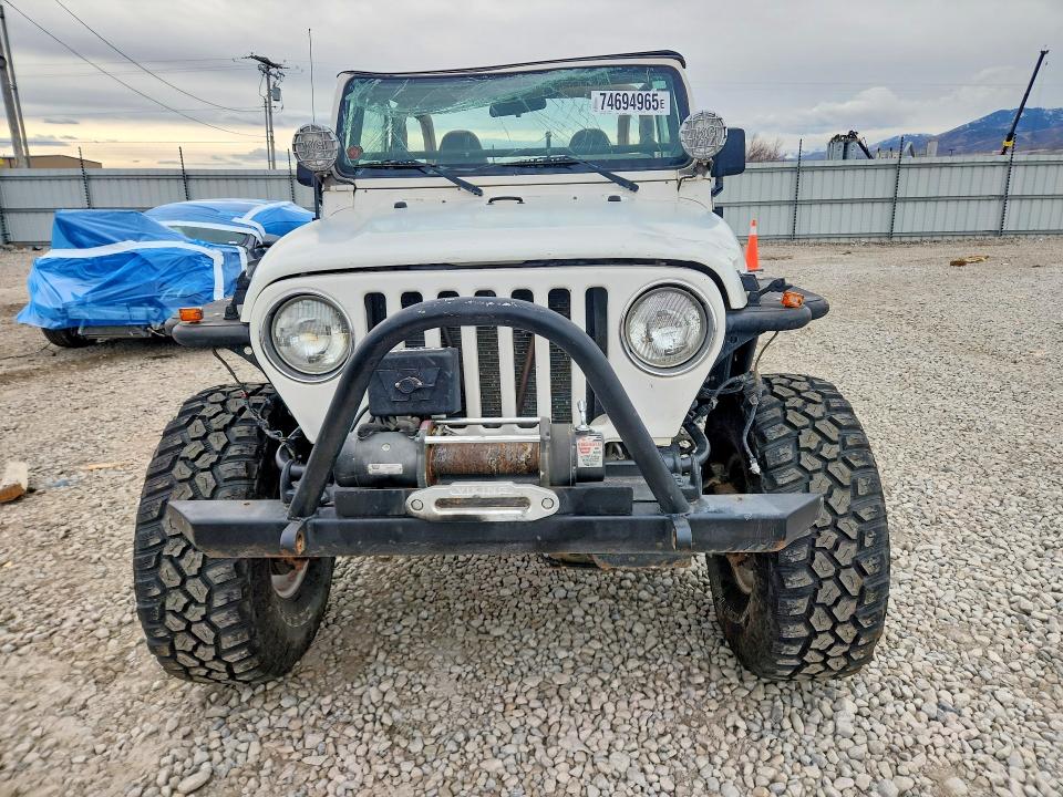 2001 Jeep Wrangler / VIN 1J4FA59S71P336191 COPART salvage auction — ROLLOVER, Ut - Salvage Certificate, sold $1,100 on 2026-07-24 (photo 5)