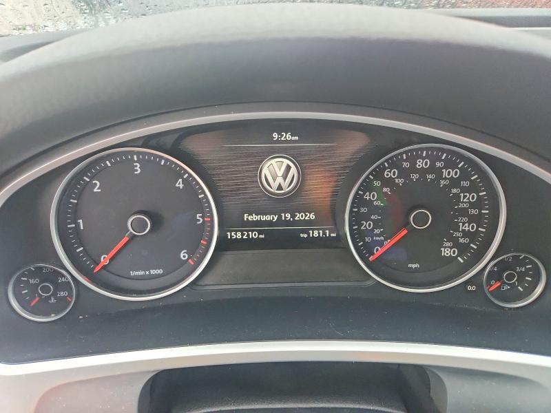 2016 Volkswagen Touareg VIN WVGEP9BP0GD005360 COPART salvage auction — FRONT END, Salvage Title, sold $1,000 on 2026-08-05 (photo 9)