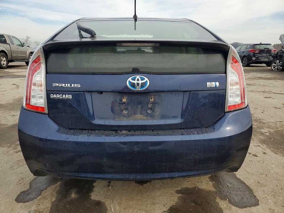 2015 Toyota Prius VIN JTDKN3DUXF0480842 COPART salvage auction — FRONT END, VA - CERT OF TITLE - SALVAGE, sold $200 on 2026-07-22 (photo 6)