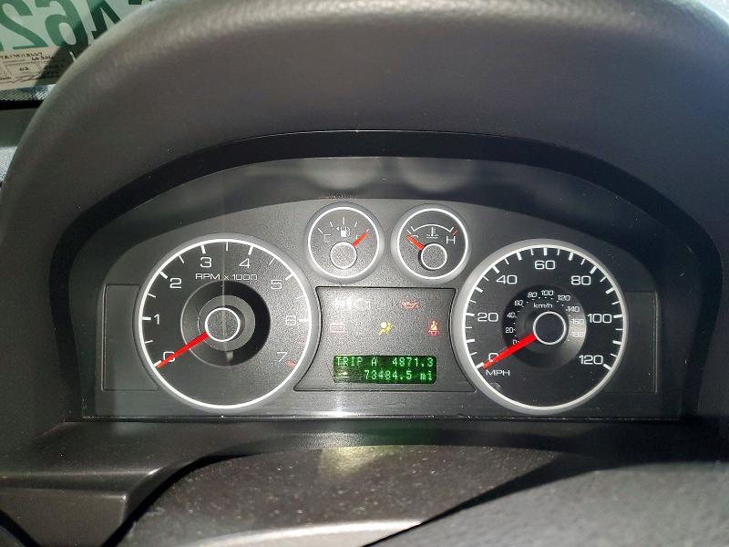 2007 Ford Fusion VIN 3FAHP07Z17R113667 COPART salvage auction — FRONT END, Pa - Certificate Of Salvage, sold $400 on 2026-07-02 (photo 9)