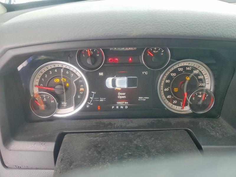 2018 Ram 1500 VIN 1C6RR7LT2JS101839 COPART salvage auction — FRONT END, Salvage Title, sold $6,900 on 2026-08-06 (photo 9)