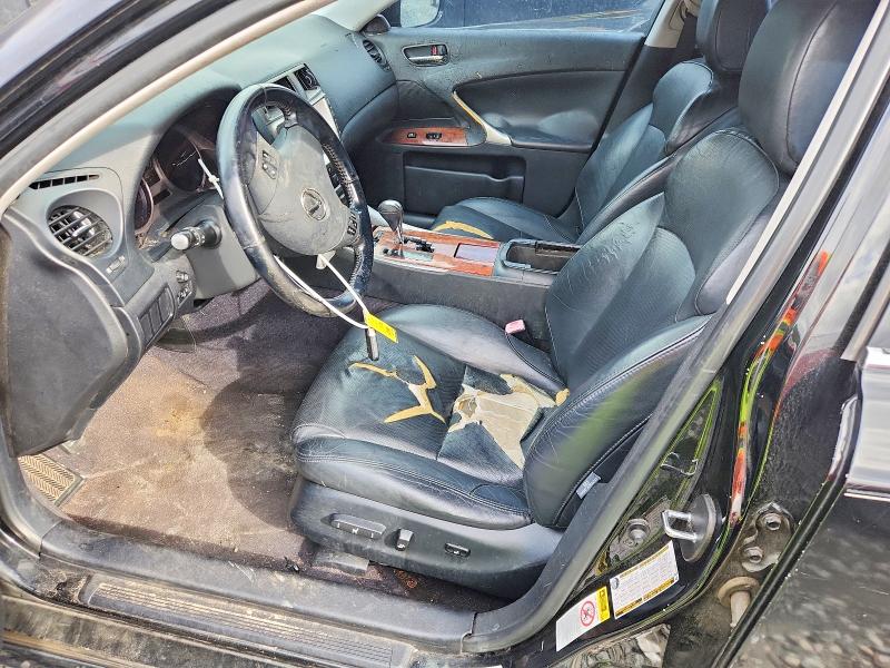 2007 Lexus Is 250 VIN JTHBK262375036445 COPART salvage auction — NORMAL WEAR, Ga - Certificate Of Title (P), sold $375 on 2026-07-02 (photo 7)