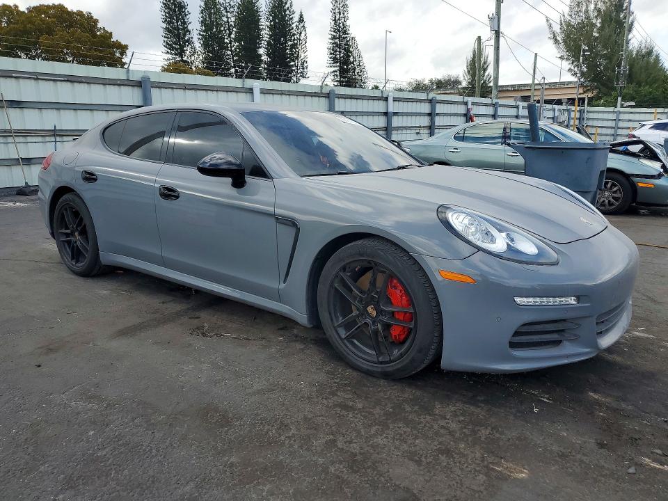 2014 Porsche Panamera VIN WP0AA2A76EL010496 COPART salvage auction — WATER/FLOOD, FL - CERT OF TITLE-REBUILT, sold $3,300 on 2026-09-09 (photo 4)