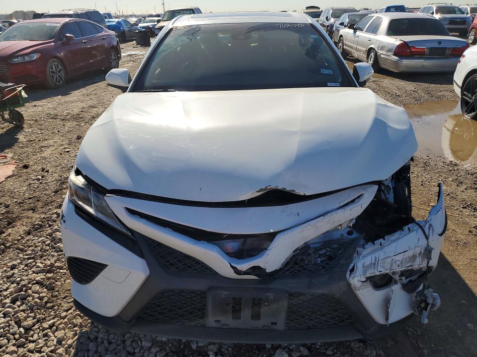 2018 Toyota Camry VIN JTNB11HK4J3048436 COPART salvage auction — FRONT END, Tx - Salvage Vehicle Title, sold $2,200 on 2026-07-23 (photo 5)