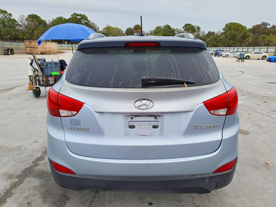 2013 Hyundai Tucson VIN KM8JU3ACXDU629486 COPART salvage auction — FRONT END, Salvage Title, sold $1,900 on 2026-07-15 (photo 6)