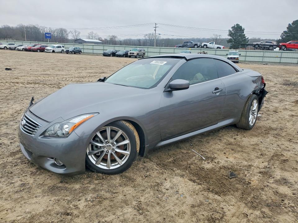 2012 Infiniti G VIN JN1CV6FE9CM202744 COPART salvage auction — FRONT END, Ar - Cert Of Title-Salvage, sold $400 on 2026-07-06 (photo 1)