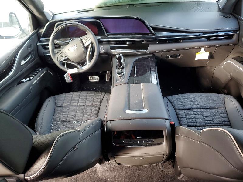2024 Cadillac Escalade VIN 1GYS4HK91RR400739 COPART salvage auction — MINOR DENT/SCRATCHES, Nj - Cert Of Title-Salvage, sold $87,500 on 2026-07-02 (photo 8)