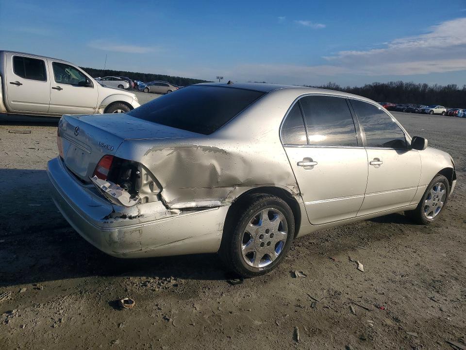 2001 Lexus Ls VIN JTHBN30F310001434 COPART salvage auction — REAR END, Sc - Cert Of Title-Salvage, sold $1,250 on 2026-07-06 (photo 3)