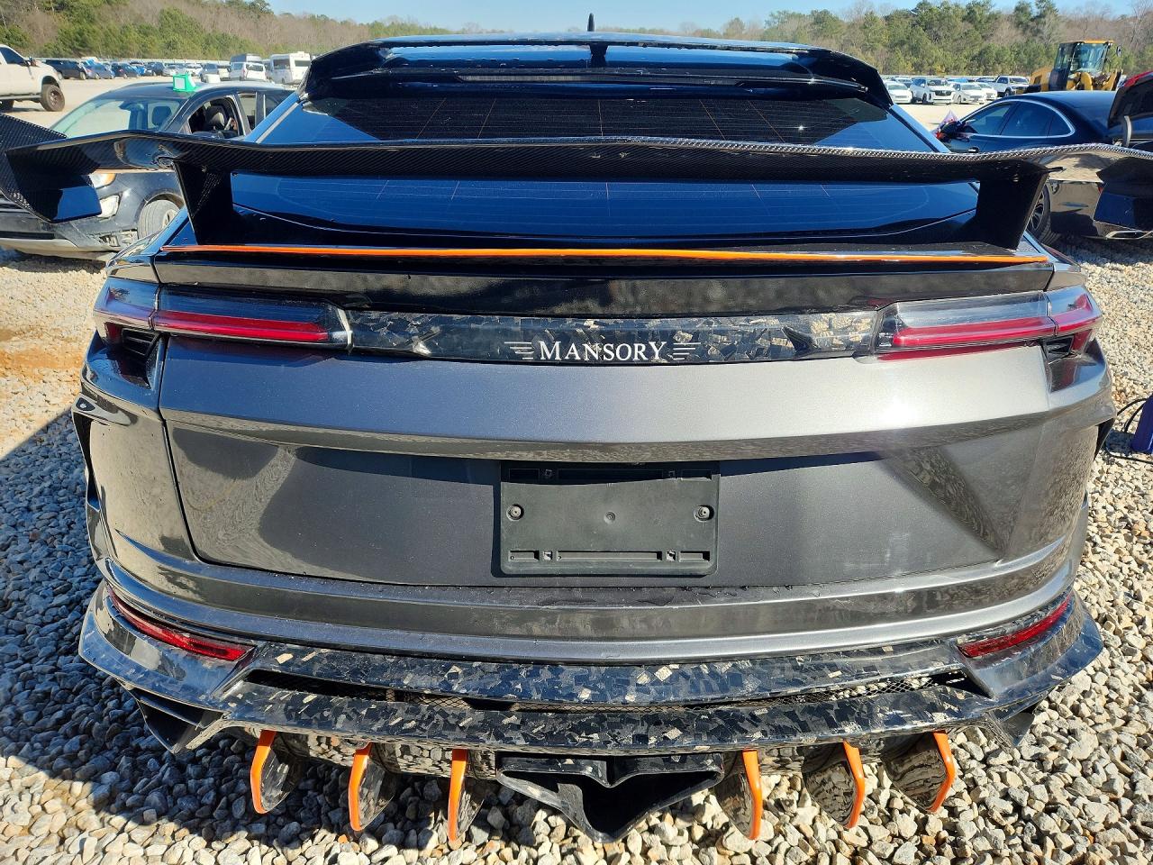 2021 Lamborghini Urus VIN ZPBUA1ZL1MLA11782 COPART salvage auction — Front End, GA - CERT OF TITLE-SALVAGE, sold $104,000 on 2026-06-30 (photo 6)
