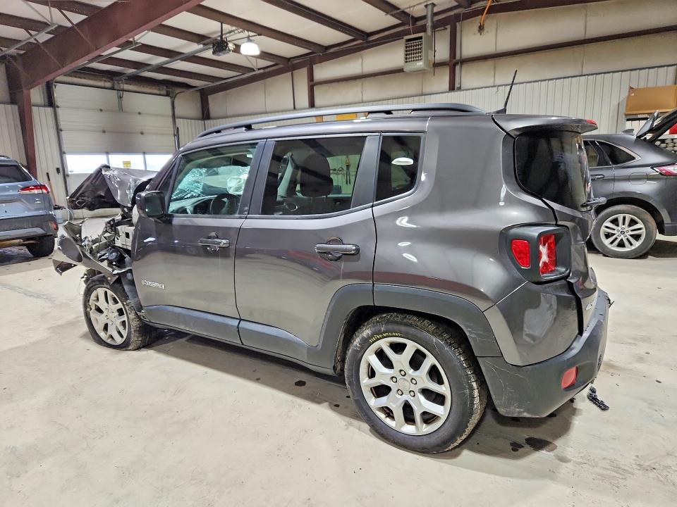 2018 Jeep Renegade VIN ZACCJBBB3JPH12695 COPART salvage auction — Front End, PA - CERTIFICATE OF SALVAGE, sold $575 on 2026-03-06 (photo 2)
