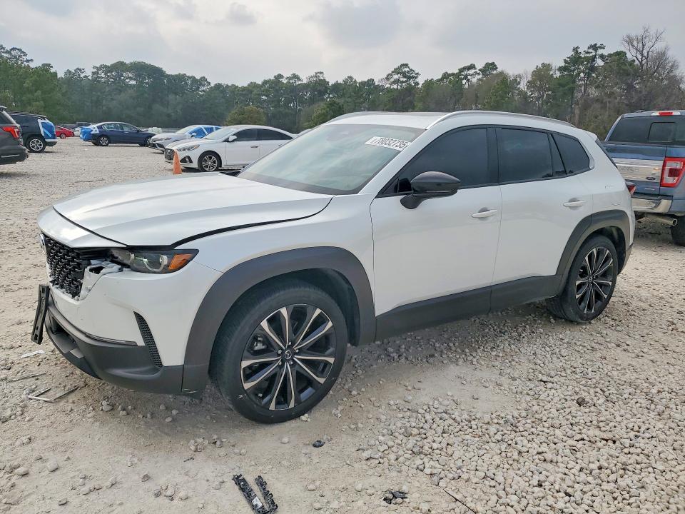 2025 Mazda Cx-50 VIN 7MMVABEM7SN353108 COPART salvage auction — FRONT END, Tx - Certificate Of Title, sold $3,050 on 2026-07-28 (photo 1)