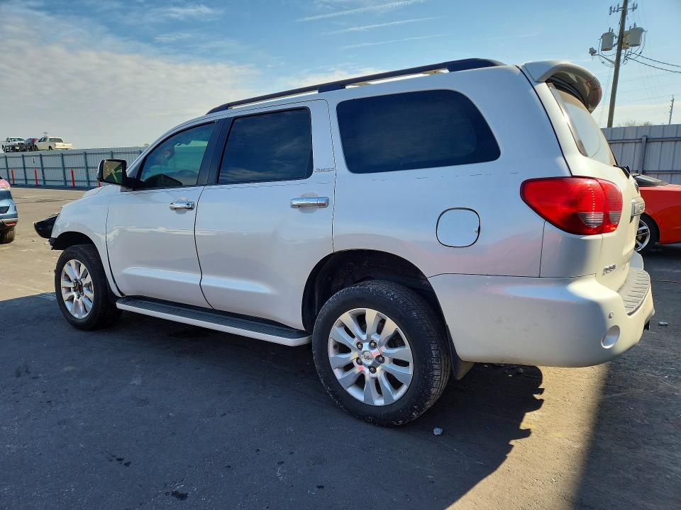 2010 Toyota Sequoia VIN 5TDYY5G19AS028417 COPART salvage auction — FRONT END, Fl - Cert Of Title Slvg Rebuildable, sold $2,800 on 2026-07-13 (photo 2)