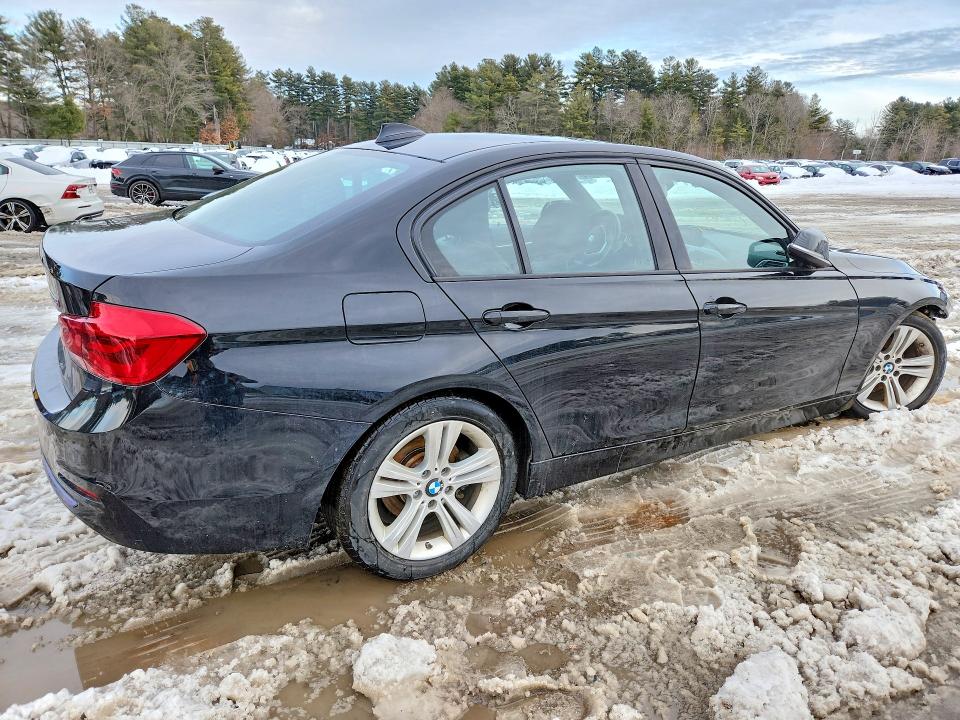 2016 BMW 3er VIN WBA8E3G52GNT75230 COPART salvage auction — FRONT END, Salvage Title, sold $325 on 2026-08-03 (photo 3)