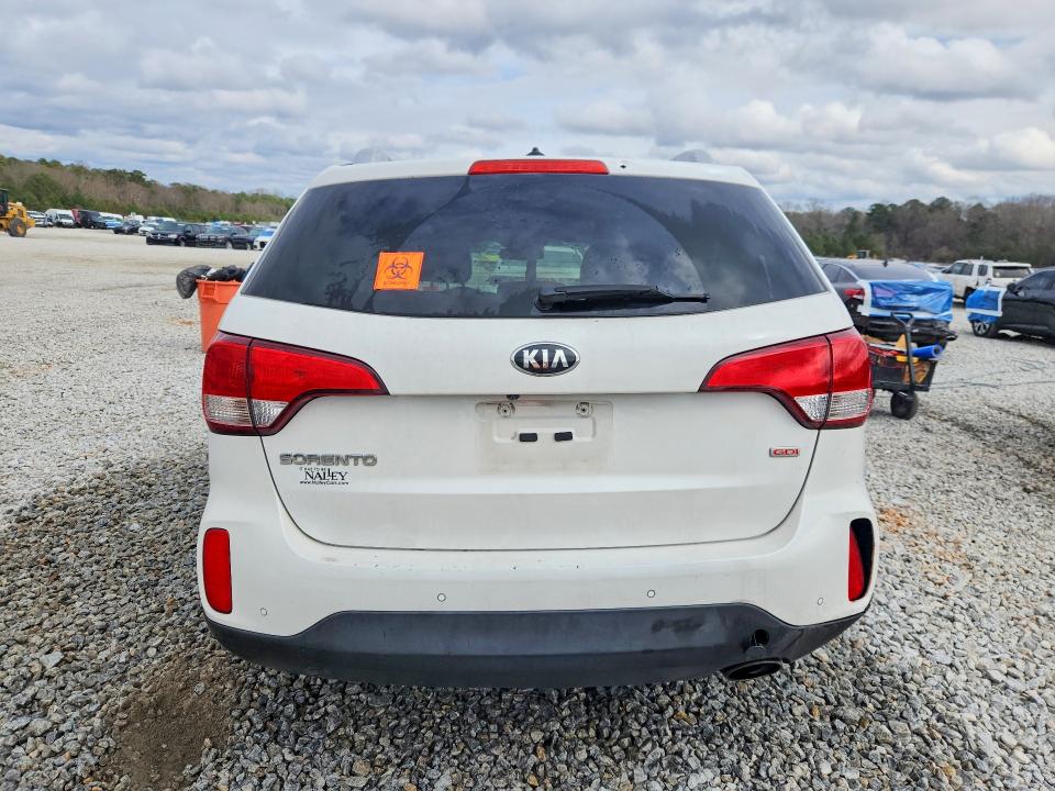 2015 Kia Sorento VIN 5XYKT4A60FG657491 COPART salvage auction — SIDE, Ga - Cert Of Title-Salvage, sold $450 on 2026-07-16 (photo 6)