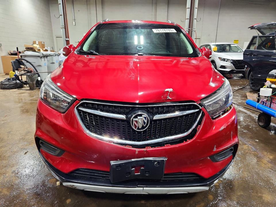 2018 Buick Encore VIN KL4CJASBXJB515389 COPART salvage auction — FRONT END, Md - Cert Of Salvage > 75% Damage, sold $500 on 2026-07-28 (photo 5)