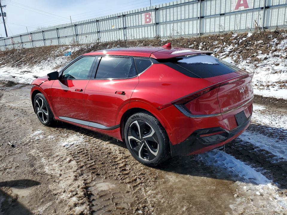 2024 Kia Ev6 VIN KNDC4DLC9R5221143 COPART salvage auction — FRONT END, Mi - Certificate Of Title, sold $300 on 2026-07-01 (photo 2)
