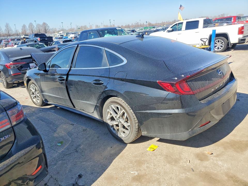 2021 Hyundai Sonata VIN KMHL64JA4MA151641 COPART salvage auction — FRONT END, Id - Salvage Certificate Of Title, sold $1,650 on 2026-07-02 (photo 2)
