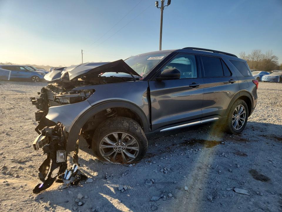 2022 Ford Explorer VIN 1FMSK7DH4NGB55575 COPART salvage auction — FRONT END, Al - Cert Of Title-Salvage Title, sold $3,400 on 2026-07-09 (photo 1)