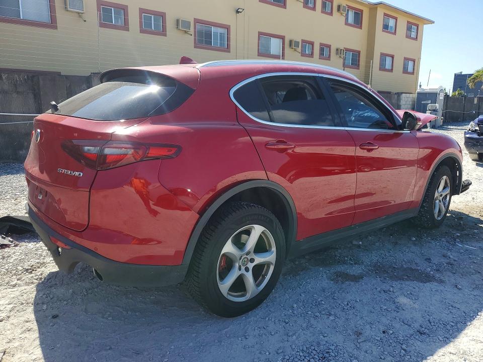 2018 Alfa romeo Stelvio VIN ZASFAKAN3J7B81138 COPART salvage auction — FRONT END, Fl - Cert Of Title Slvg Rebuildable, sold $2,650 on 2026-07-14 (photo 3)