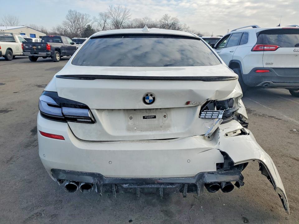 2015 BMW 5 series VIN WBA5B3C5XFD541239 COPART salvage auction — REAR END, Nj - Cert Of Title-Salvage, sold $1,150 on 2026-08-04 (photo 6)