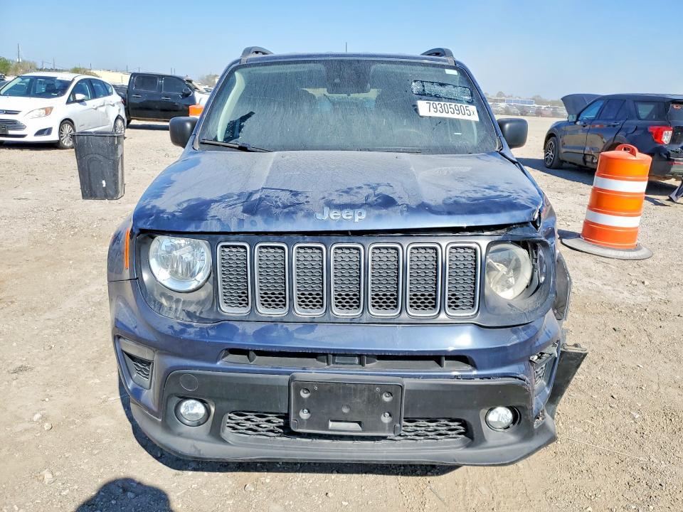 2022 Jeep Renegade VIN ZACNJDB14NPN80724 COPART salvage auction — FRONT END, Tx - Certificate Of Title, sold $3,250 on 2026-08-17 (photo 5)