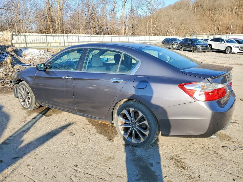 2014 Honda Accord VIN 1HGCR2F55EA248667 COPART salvage auction — FRONT END, PA - CERTIFICATE OF SALVAGE, sold $900 on 2026-07-02 (photo 2)