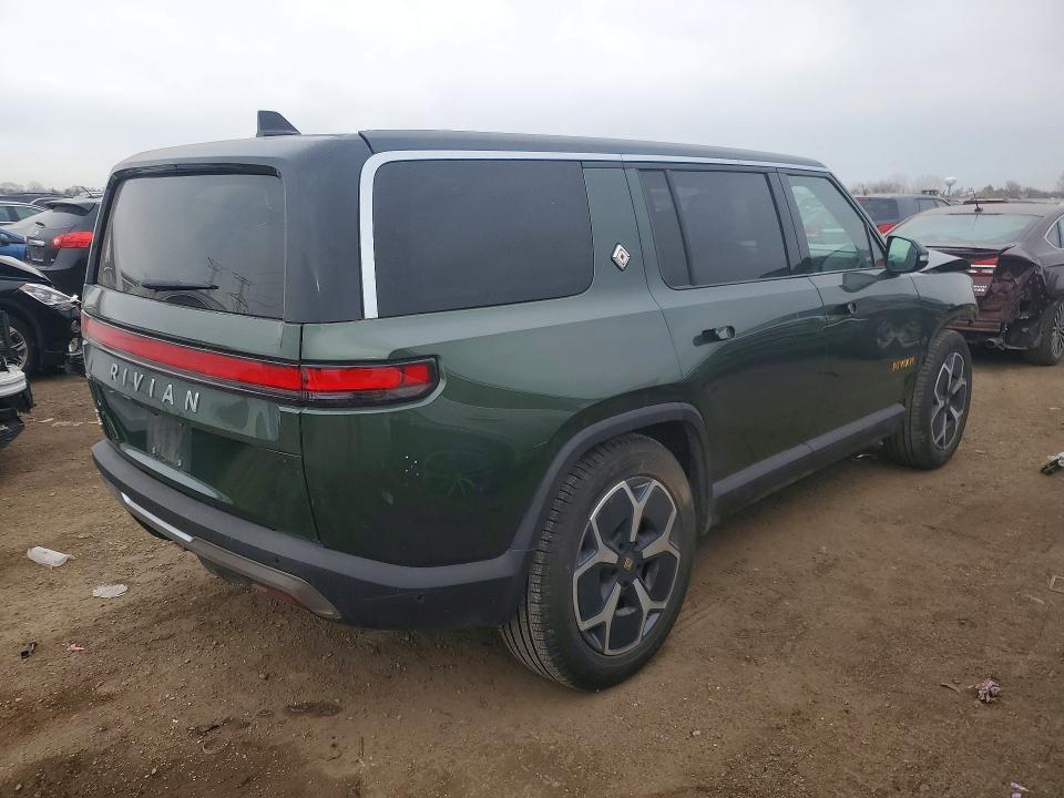 2024 Rivian R1s VIN 7PDSGABA4RN039327 COPART salvage auction — Front End, IL - SALVAGE CERTIFICATE, sold $11,700 on 2026-05-19 (photo 3)