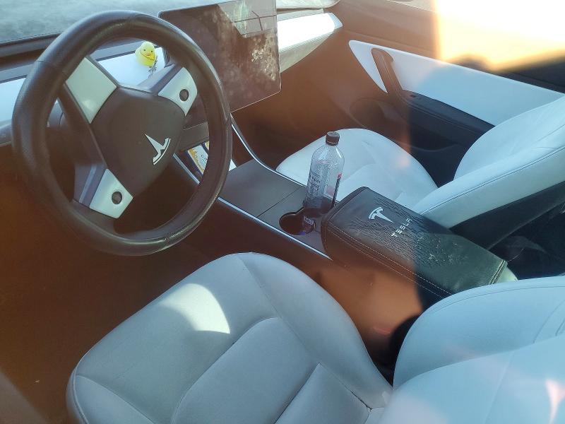 2019 Tesla Model 3 VIN 5YJ3E1EA6KF538082 COPART salvage auction — FRONT END, Nv - Salvage Title, sold $3,850 on 2026-07-22 (photo 8)