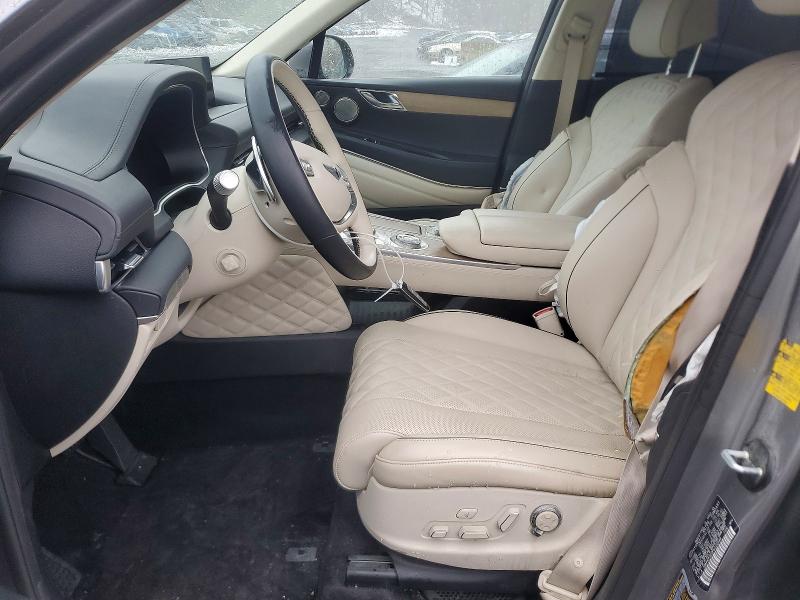 2023 Genesis Gv80 VIN KMUHCESC0PU122548 COPART salvage auction — REAR END, Nj - Cert Of Title-Salvage, sold $14,300 on 2026-07-09 (photo 7)