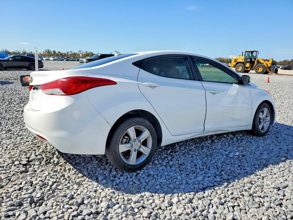 2013 Hyundai Elantra VIN 5NPDH4AE6DH240481 COPART salvage auction — FRONT END, Fl - Cert Of Title Slvg Rebuildable, sold $625 on 2026-07-28 (photo 3)