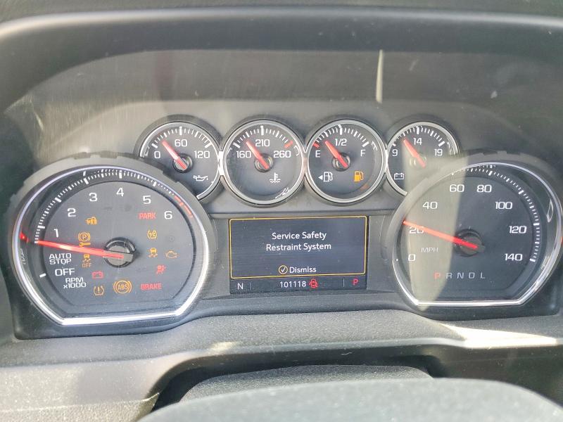 2019 Chevrolet Silverado 1500 VIN 3GCPWCED0KG243431 COPART salvage auction — SIDE, Tx - Salvage Vehicle Title, sold $9,900 on 2026-07-02 (photo 9)