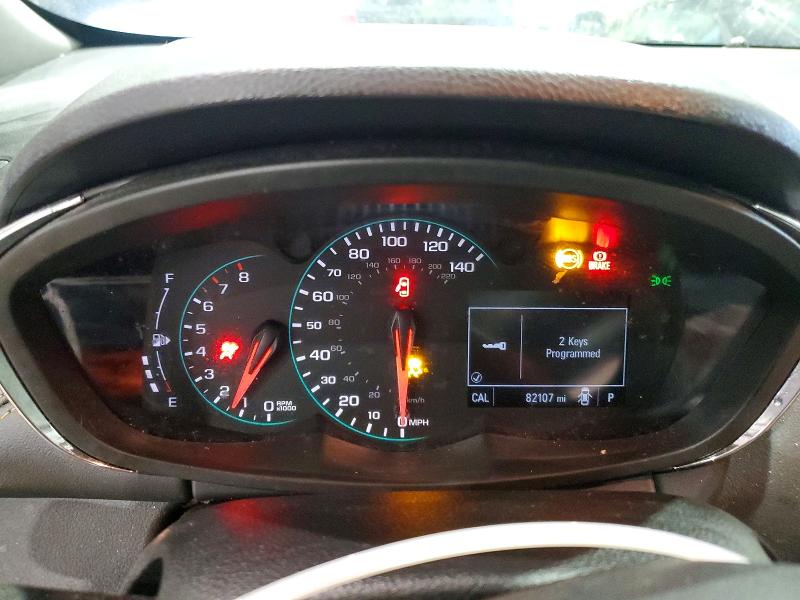 2022 Chevrolet Trax VIN KL7CJPSM8NB535296 COPART salvage auction — FRONT END, Ky - Bill Of Sale/Part Only/No Titl, sold $975 on 2026-07-15 (photo 9)